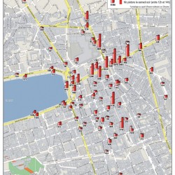 Flux piétons à Marseille