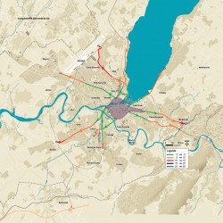 Isochrones sortie Genève